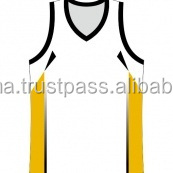 Uniformes réversibles de basket-ball de sublimation de maillot de basket-ball des hommes d'été de dégradé coloré, - Product Image 3