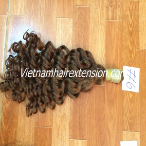 Magnifiques extensions de cheveux humains Remy vietnamiens avec trame de peau bouclée, 8-32 pouces, 100 grammes, 100% cheveux vierges - Product Image 4