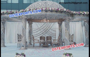 ผ้าใย Mandap สำหรับงานแต่งงานแบบอินเดียดั้งเดิม - Product Image 5