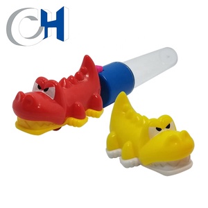 Factory Price Creative Colored Plastic PP animal Crocodile candy toy - Product Image 3