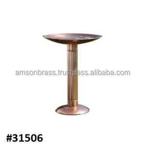 Deer <b>Well</b> Metal Bird Bath Traditional Bird Bath for <b>Garden</b> Decoration - Product Image 1