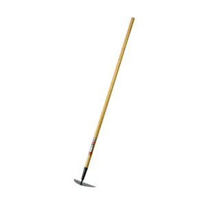 Ease-of-use household hand tools with wooden handle weeding hoe gardenig farming heavy duty