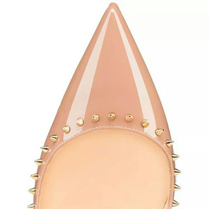 Personalizzare 12cm 10cm 8 cm Sexy nero Nude <span class=keywords><strong>con</strong></span> punta a punta <span class=keywords><strong>donna</strong></span> pump <span class=keywords><strong>scarpe</strong></span> <span class=keywords><strong>con</strong></span> tacchi alti - Product Image 5