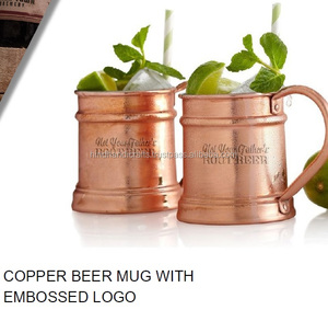 แก้วน้ํามัสโก้ล่อทองแดงบริสุทธิ์ แก้วน้ําทองแดง เครื่องดื่มคุณภาพดีที่สุดสําหรับค็อกเทลเบียร์โดยผู้ผลิตชาวอินเดียที่มีคุณภาพดีที่สุด - Product Image 6