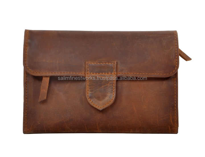 Stylish and Durable Genuine Leather Hand Bag For Women Large Capacity Women Clutch Purses & Handbags Credit/Id Card Money Wallet