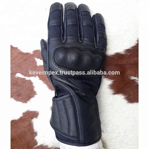 ถุงมือขับขี่ Keven Impex KI-620 หนังแท้ ปิดนิ้วทั้งหมด ระบายอากาศได้ดี สำหรับทุกเพศ เหมาะสำหรับฤดูหนาว ขับขี่มอเตอร์ไซค์วิบาก แข่งรถ สีดำ - Product Image 2