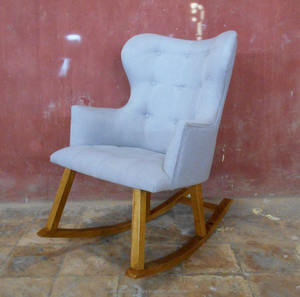 ห้องนั่งเล่นเฟอร์นิเจอร์เก้าอี้โยกสแกนดิเนเวียน - Product Image 2