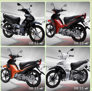 มอเตอร์ไซค์ขายดีที่สุด 115 ซีซี ผลิตในเวียดนาม (สีส้ม/แดง) - Product Image 6