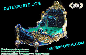 Palki de Plata con Diseño de Pavo Real para Bodas Indias, Último Modelo de Palki Metálico para Bodas Indias, Compre un Palanquín para la Entrada de la Novia - Product Image 6