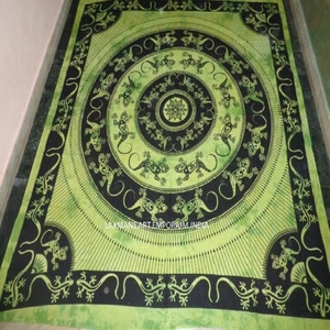 Nouvelle Chambre Décor Gecko Designs Imprimé Coton Draps De Lit/Tentures Murales Tapisserie En Gros De L'Inde - Product Image 3