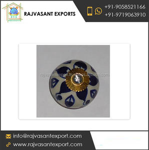 Boutons de porte en céramique antique pour cuisine chambre salon extérieur extérieur avec bois laiton acier-pour commode et tiroir - Product Image 2