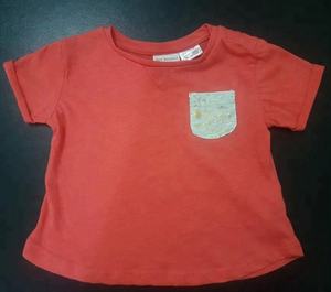 Camiseta de algodón de marca para niños con suéter corto de invierno para niñas con bolsillo delantero - Product Image 2