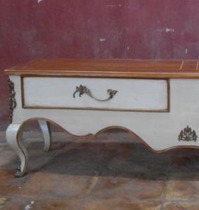 Soporte de TV de madera de estilo francés, muebles para sala de estar, dormitorio o apartamento - Product Image 2