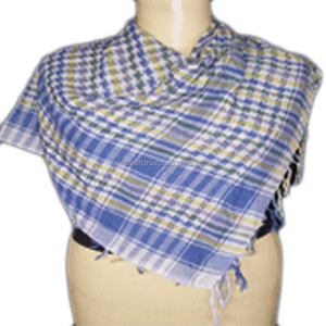 100% Cotton Multicolor Shemagh <b>Scarf</b> Tactical Head & Neck Wrap Shawl for <b>Men</b> Women for Motorcycle Hiking Face Mask Square Style - Product Image 1