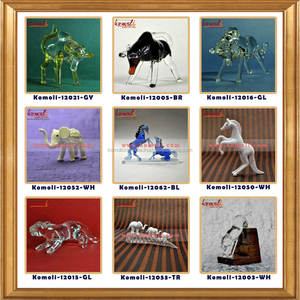 ช้างแก้วแลมป์เวิร์ค ครอบครัวช้างแก้วคริสตัลมูราโน ของตกแต่งบ้าน ของที่ระลึก ช้าง - Product Image 6