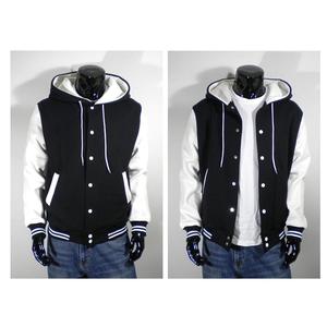 Nouveau modèle de vestes universitaires à col montant pour hommes en couleur marron vestes de haute qualité à vendre OEM FACTORY - Product Image 5