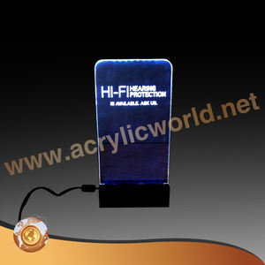 Panneaux acryliques éclairés par Led pour magasin et bar - Product Image 1