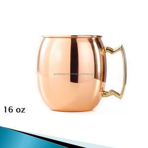 Mule de Moscou, tasse en cuivre massif tasse à bière tasse à café, 100% pur cuivre boisson article 16 Oz haute qualité cuivre tasse ours cuivre tasses - Product Image 2