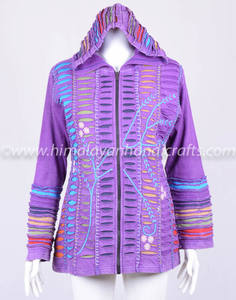 Lavado enzimático sudaderas con capucha y chaqueta CSWJ 383 - Product Image 3