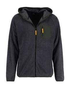 Chaqueta de forro polar para mujer, micro polar con contraste de color, sudadera con capucha, 2022 - Product Image 2