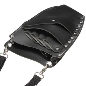 Shemax 2023 Beauty <b>Instruments</b> High Quality Barber Leather Barber Hair Scissor <b>Bag</b> Hairdressing Holster Holder <b>Case</b> - Product Image 4