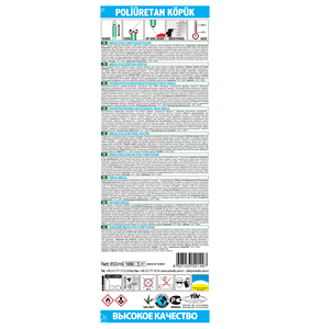 SOMAFIX 850 ML MEGA Espuma De Poliuretano (Uso De Invierno) S891 - Product Image 2