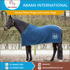 Manta de lana polar para caballo sin cuello, transpirable, ligera, para establo - Product Image 3