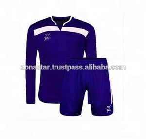 Uniformes de fútbol de manga larga de alta calidad personalizables con visualización del nombre del equipo - Product Image 5
