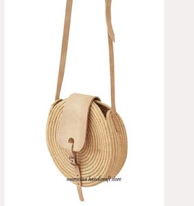 Sac de plage en paille tressée à la main, style marocain, nouveauté - Product Image 1