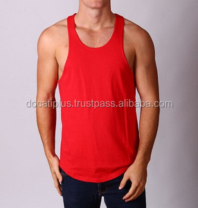 Camiseta deportiva personalizada OEM con espalda en Y y parte inferior curva para hombre - Product Image 2