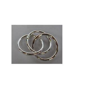 Anneau à serviettes en laiton plaqué argent, vaisselle, porte-serviettes, pour décoration de fête et maison, 6 pièces - Product Image 4