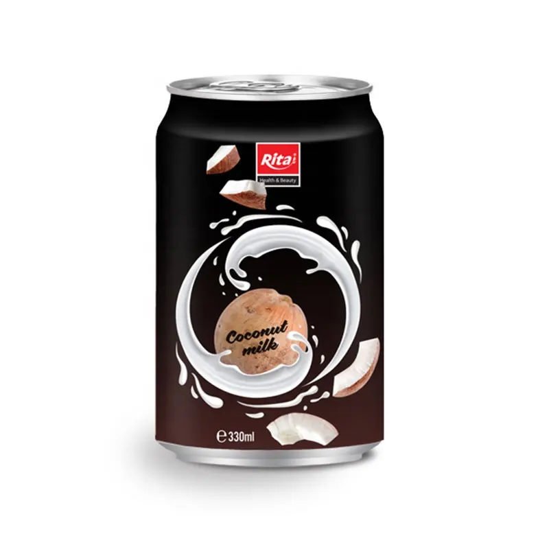 En iyi kalite iyi tat besin yoğun içecek tedarikçisi 250ml konserve hindistan cevizi sütü