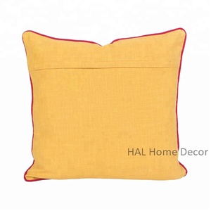 Funda de cojín navideña al por mayor, funda de almohada bordada multicolor, funda de almohada decorativa de diseñador - Product Image 2