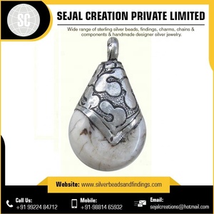 Colgante de diseño independiente de topacio ahumado de Plata de Ley 925, joyería fina con diseño de números, abalorio de venta - Product Image 6