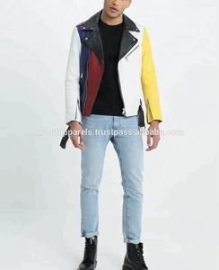 2021 nouveaux hommes mode hiver veste grande taille chaud respirant peau de vache fourrure de mouton fermeture à glissière solide motif imprimé en gros - Product Image 3