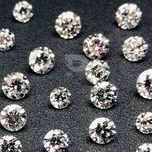 Natural Polished Melee F G Color 3.7 to 4.0 MM Natural <b>Diamond</b> White Round Cut I Purity <b>Loose</b> <b>Diamonds</b> for Sale - Product Image 5