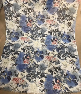 Soft Summer Printed Cotton 110 X 180 cm <b>Pashmina</b> Shawl Hijab for Adults in Spring Season - Product Image 4