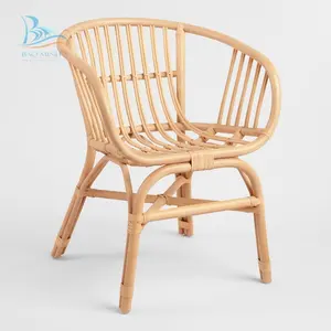 高品质藤椅在客厅或花园从越南