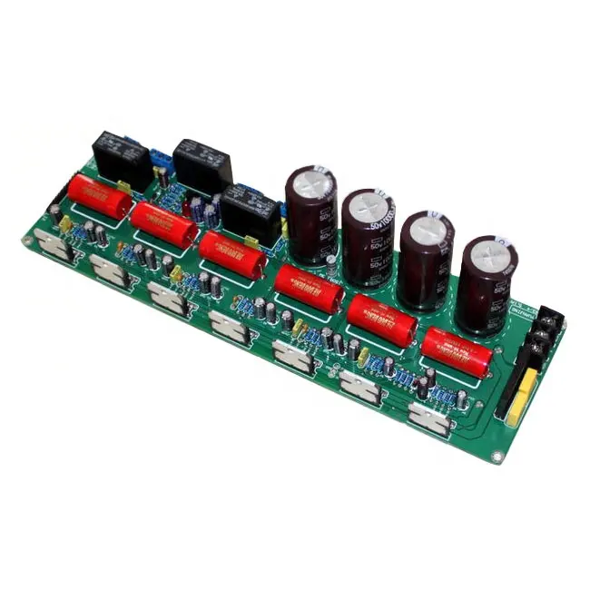 Taidacent TDA7293 5.1 Channel Amplifier Board 5X80W + 160W Subwoofer Relay Speaker Protector HIFI Stereo Audio Power Amplifier