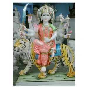 Patung Durga Maa Marmer