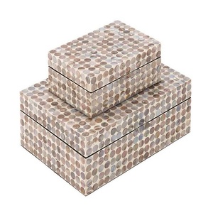 Hecho a mano hueso incrustaciones de cajas - Product Image 2