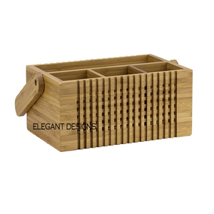 Soporte de utensilios de madera de diseño, alta calidad, estilo indio, hecho a mano, para Hotel y restaurante - Product Image 2