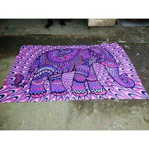 Colcha de elefante de Mandala indio, tapiz colgante Hippie bohemio, manta colgante de pared étnica, tapices de decoración para el hogar, arte - Product Image 4