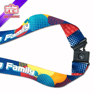 Soporte de insignia de impresión por sublimación cordón personalizado - Product Image 3