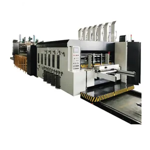 Corrugated Box Flexo Printing Machine Slotting Die-cutting Machine