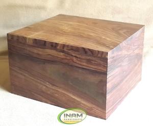 URNAS de cremación de madera hechas a mano decorativas y de diseñador antiguas para mascotas adultos/urnas de cremación hechas a mano de color natural de madera - Product Image 3