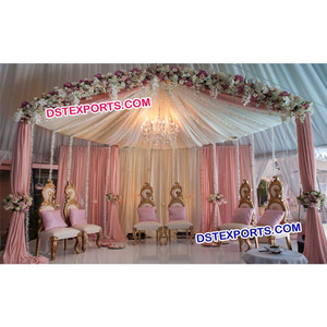 Chaises sculptées royales pour mariage/Chaises de feuille de mariage plaqué or/Nouveau design Marié Marié Meilleures chaises de mariage USA Vente en gros - Product Image 1