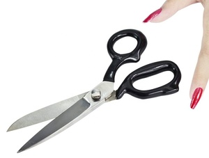 กรรไกรตัดเย็บและตัดหนังสแตนเลสแท้ 100% ขายส่ง ขนาด 7 นิ้ว สำหรับงานหนัก - Product Image 3