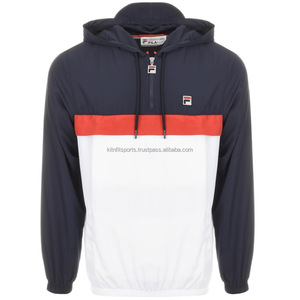 Veste de course d'usine légère logo personnalisé coupe-vent à capuche en nylon veste imperméable pull sport coupe-vent veste - Product Image 3