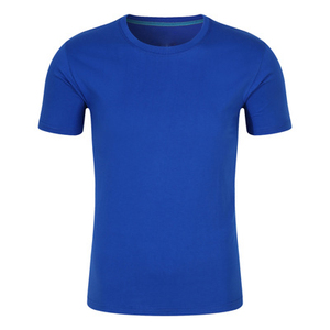 Camiseta de Manga Larga para Hombre, Estilo Vintage, Corte Holgado, con Bolsillo, Color Azul Noche, Cuello Redondo, Ecológica, 100% - Product Image 1